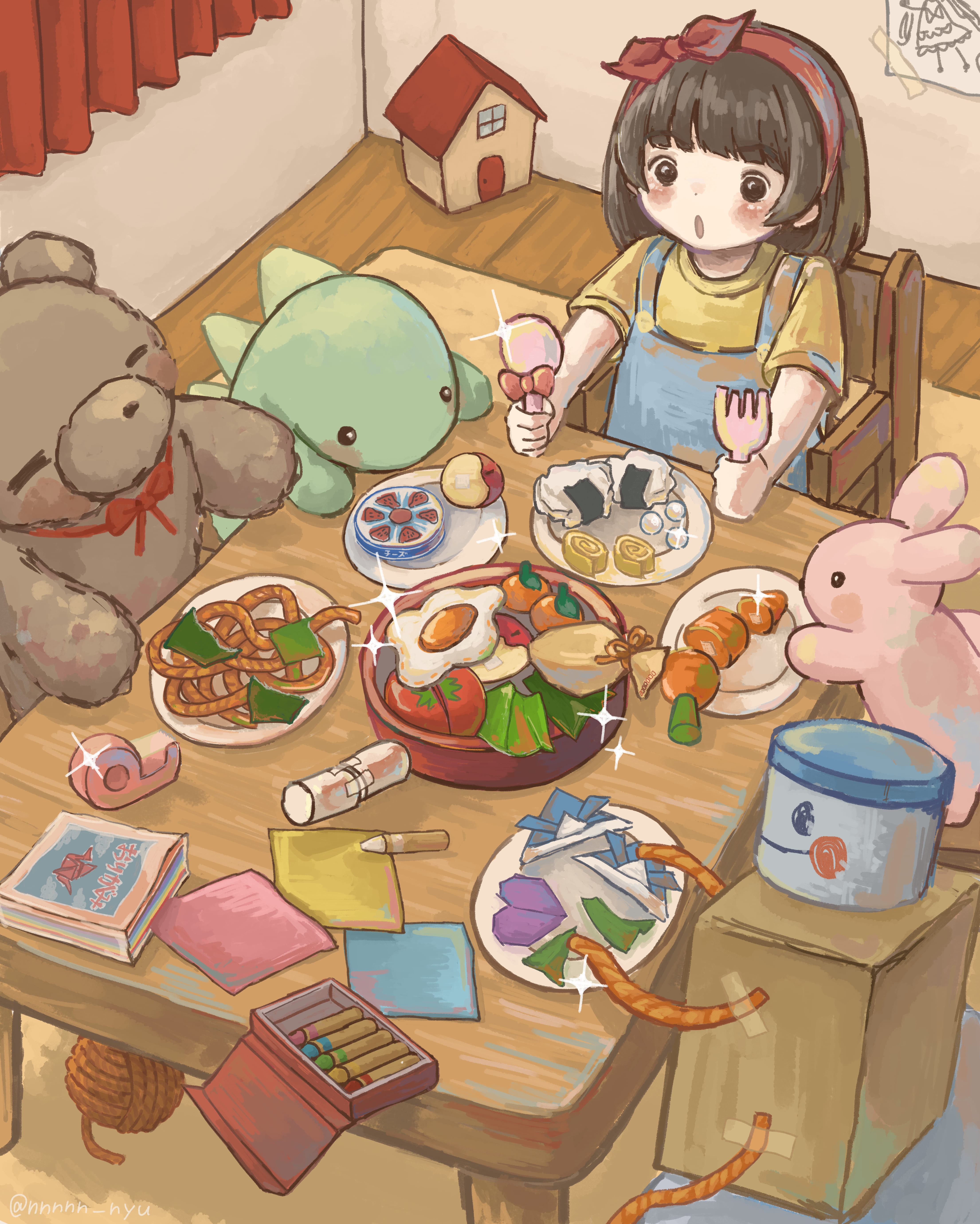 EggnWorks Museum エッグンワークス ミュージアム ごはんだよー!なゆた