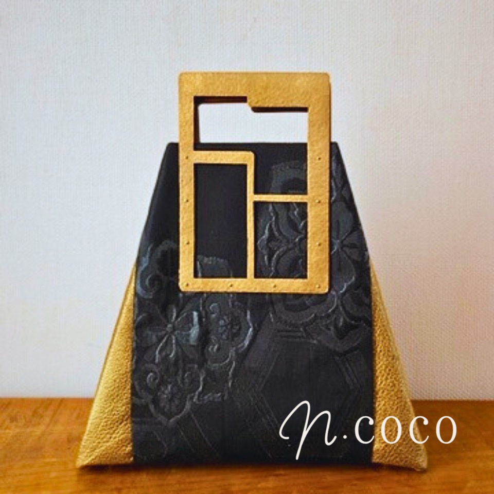EggnWorks Museum エッグンワークス ミュージアム 帯Bag　ルナソフィア（月球体）/ゲオブレス（幾何学）n.coco