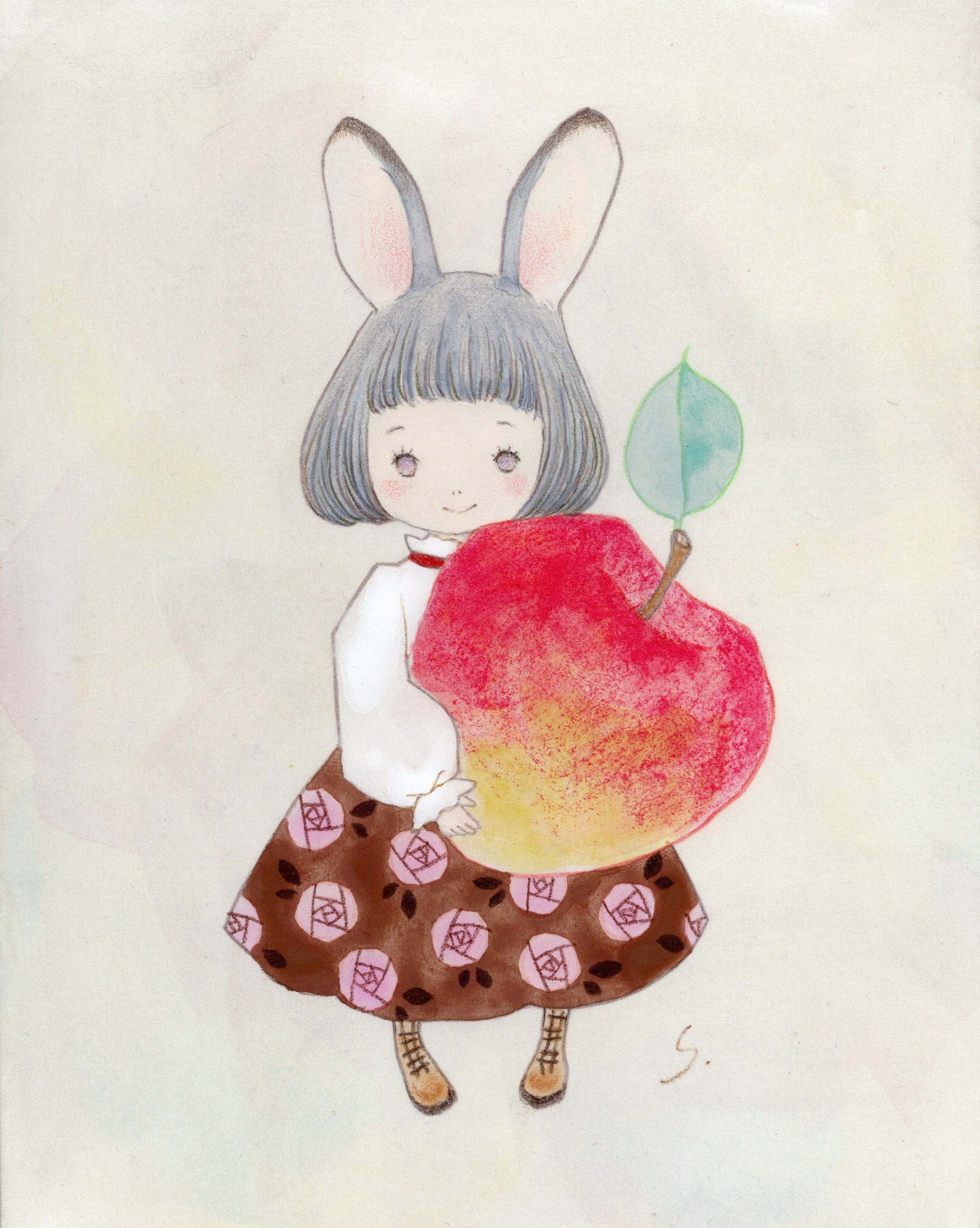 全国デザイン選手権　ポストカード　ステッカー　ツクルヒトタチ博in京都文化博物館2025 EggnWorks Museum エッグンワークス ミュージアム ヒメリンゴsekitosayaka