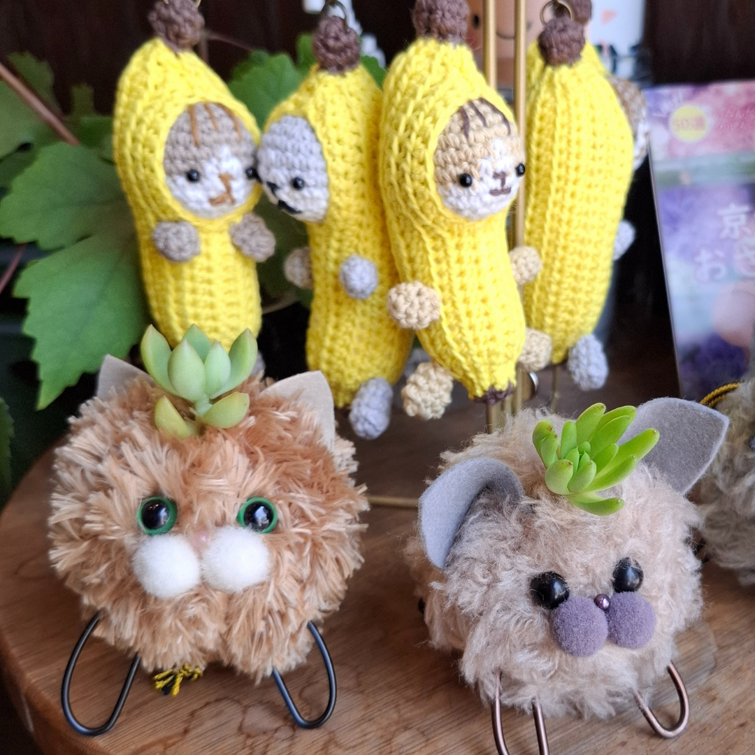 EggnWorks Museum エッグンワークス ミュージアム 育てるもふもふ｢モスにゃんこ｣pyon pipi karkan
