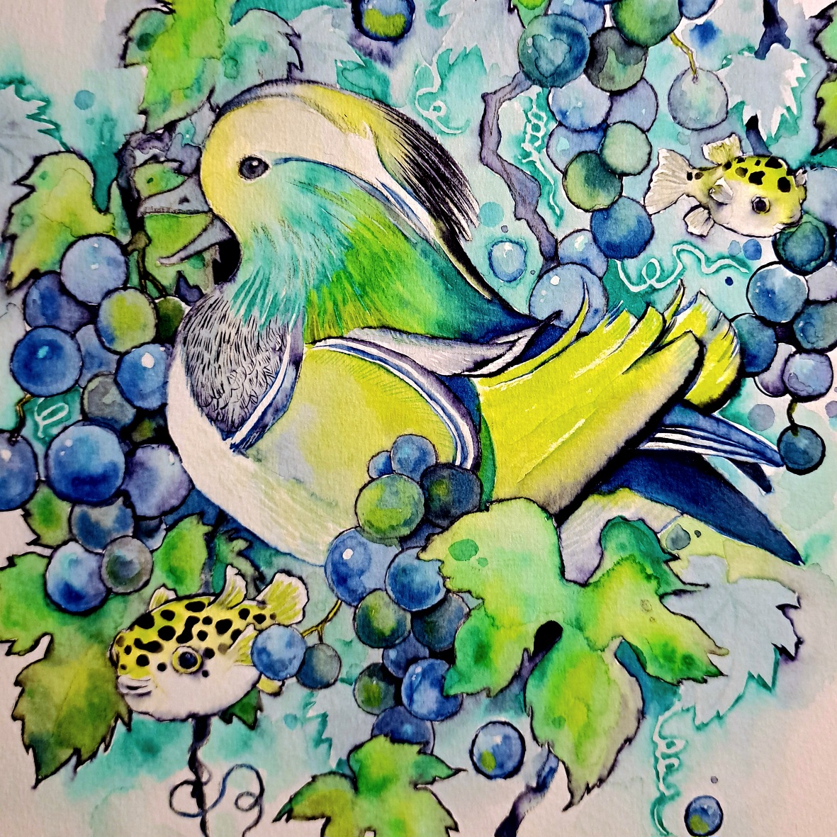 EggnWorks Museum エッグンワークス ミュージアム 葡萄畑で捕まえて