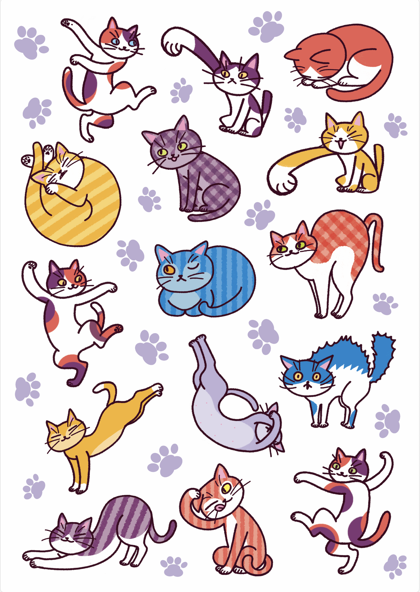 EggnWorks Museum エッグンワークス ミュージアム いろいろにゃんこ