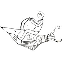 EggnWorks Museum エッグンワークス ミュージアム Jet Fish