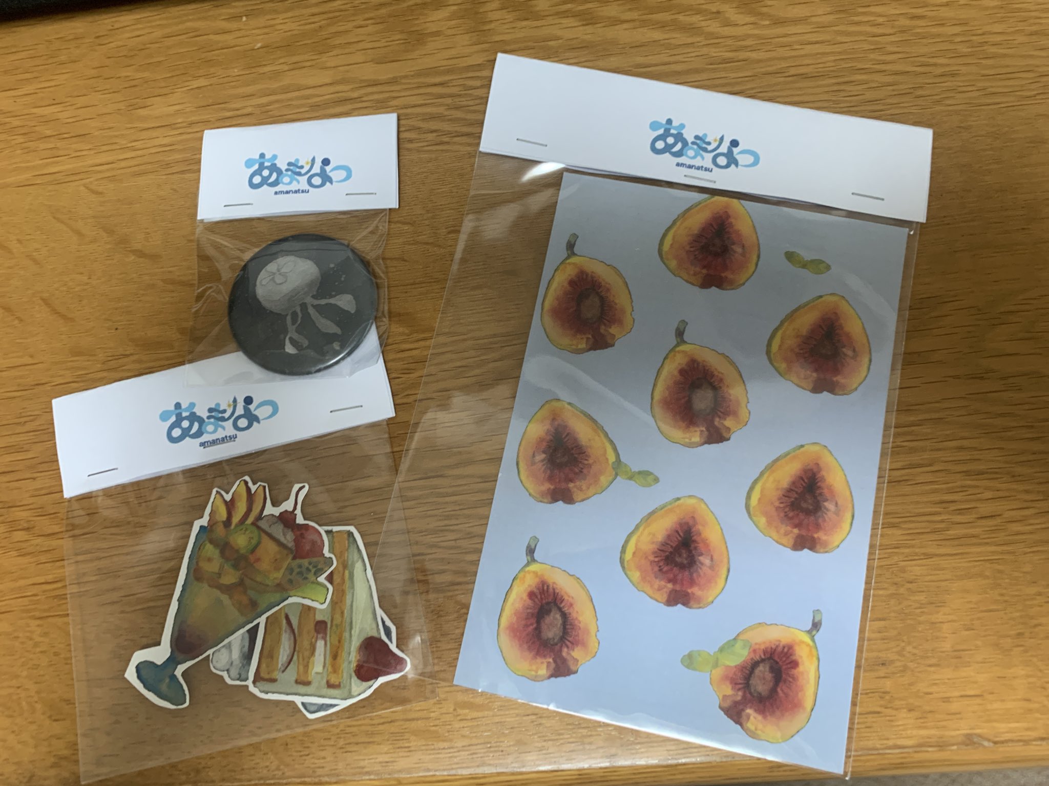 EGGNWORKS エッグンワークス ツクルヒトタチ博 スイーツグッズ あまなつ