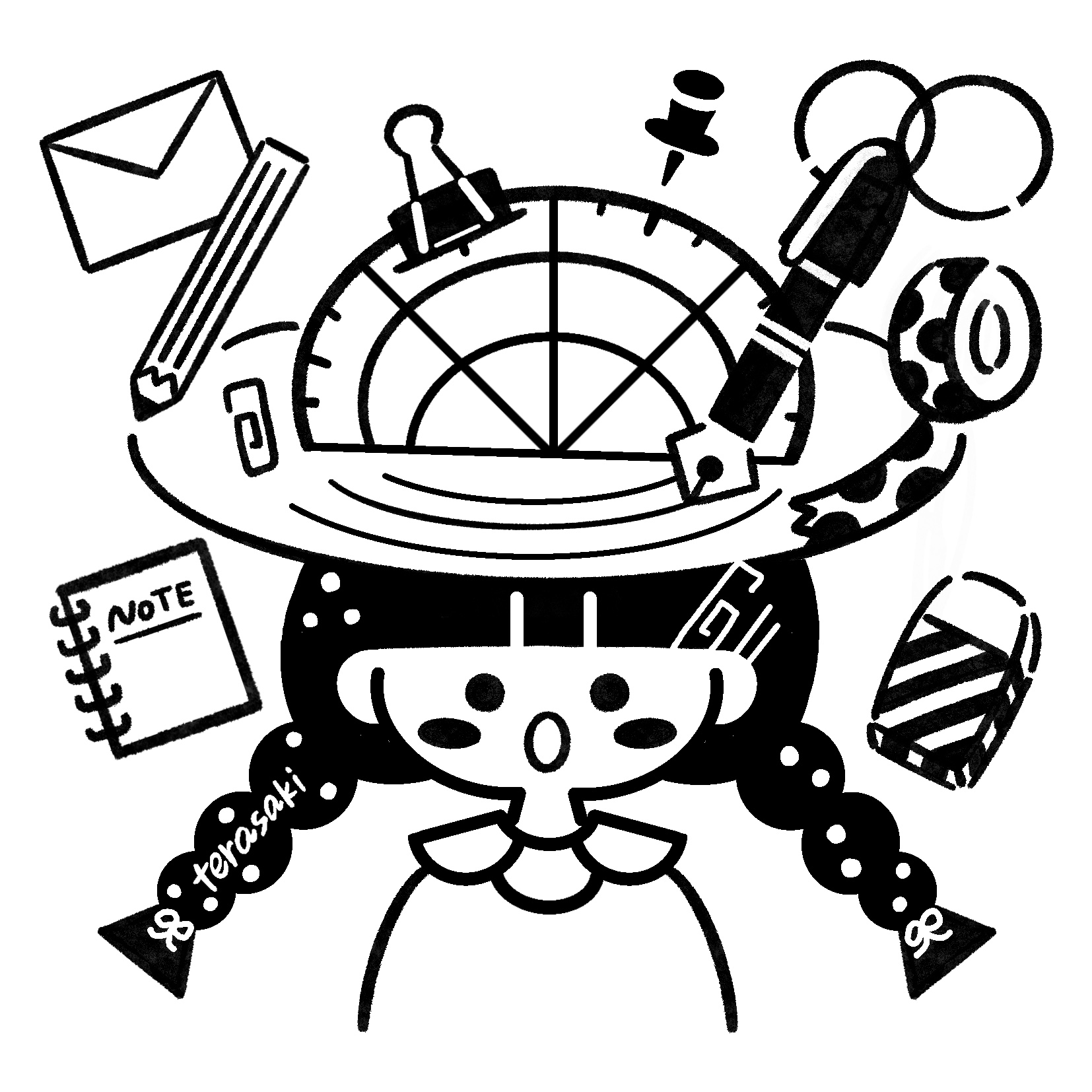 EggnWorks Museum エッグンワークス ミュージアム 文具ガールterasaki