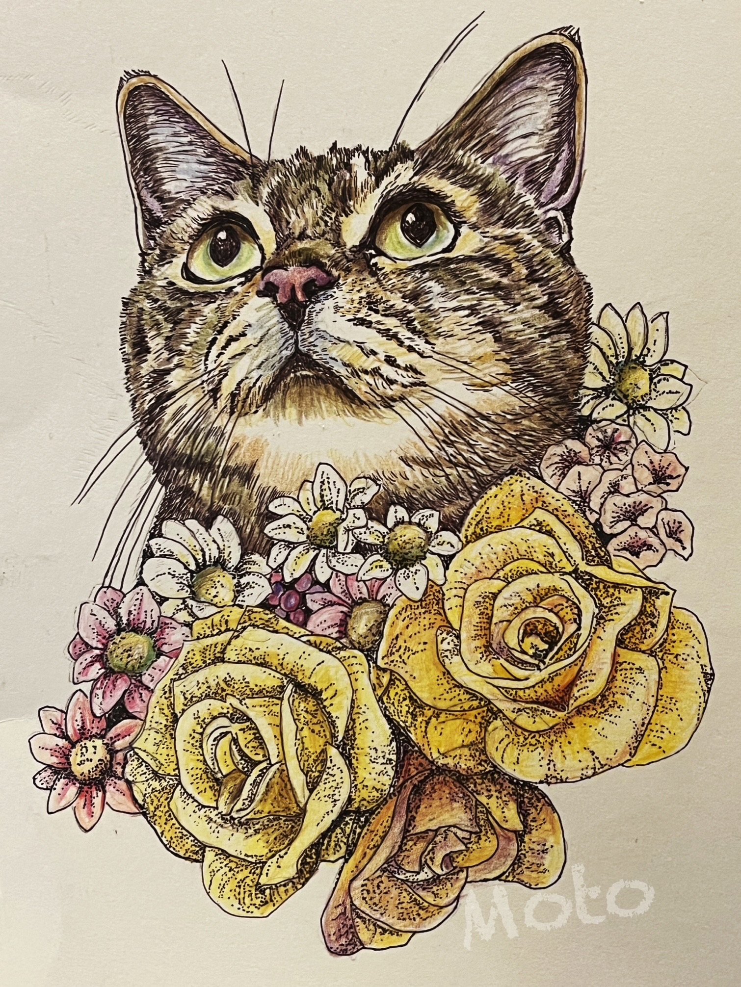 EGGNWORKS エッグンワークス ツクルヒトタチ博in京都文化博物館2025 ねこと花束 もと