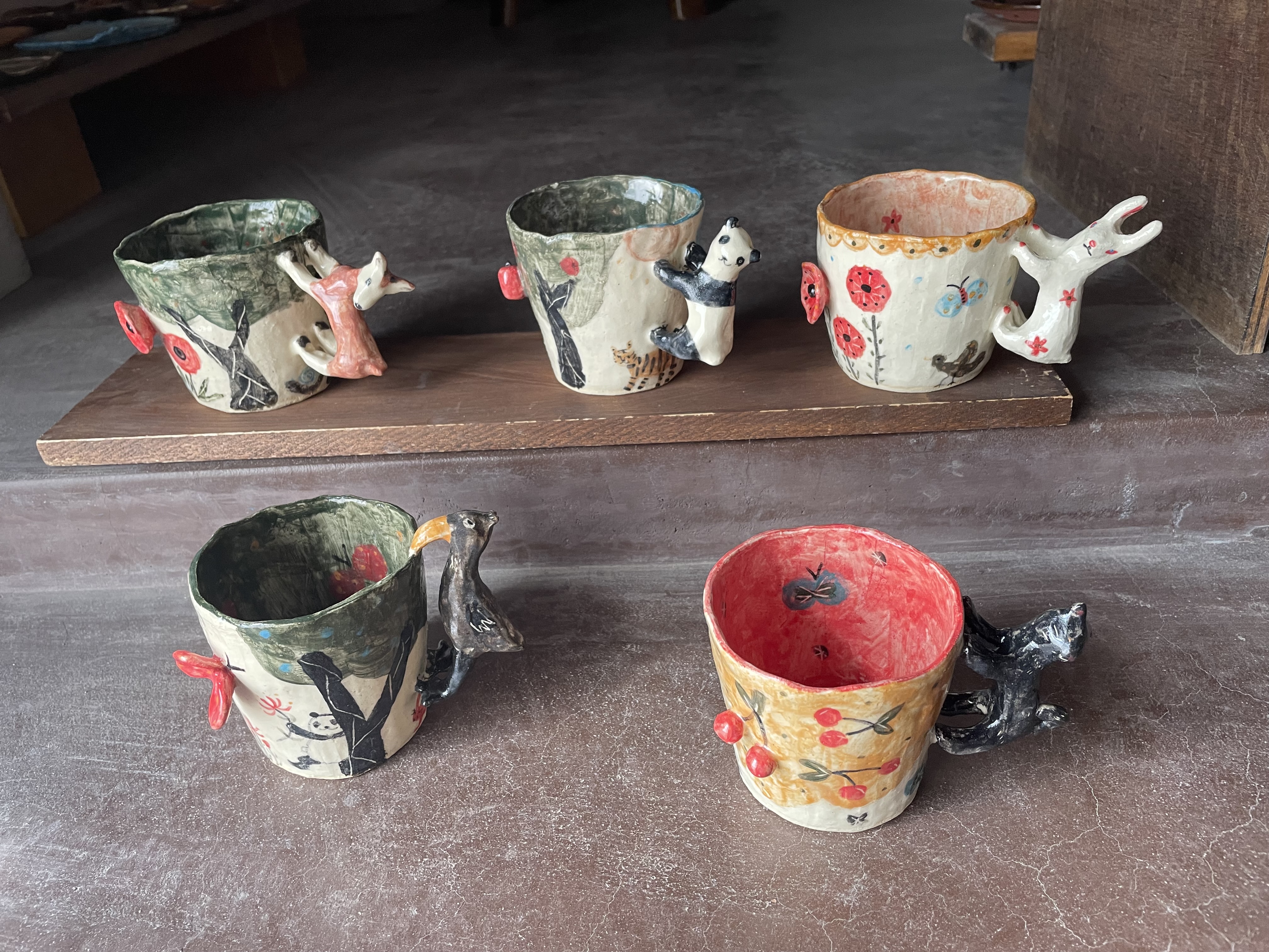 EggnWorks Museum エッグンワークス ミュージアム どうぶつマグカップa new sprout