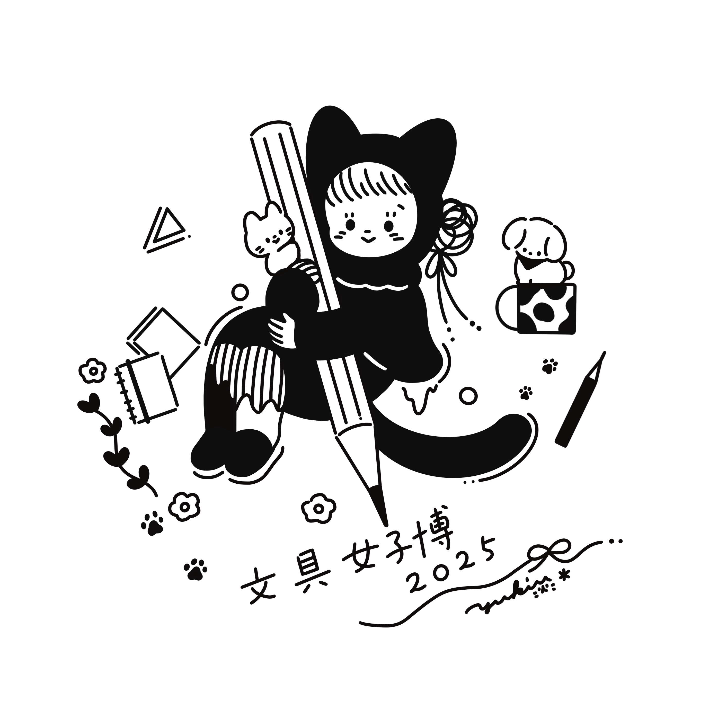 EggnWorks Museum エッグンワークス ミュージアム 文具女子博2025yuki_illust