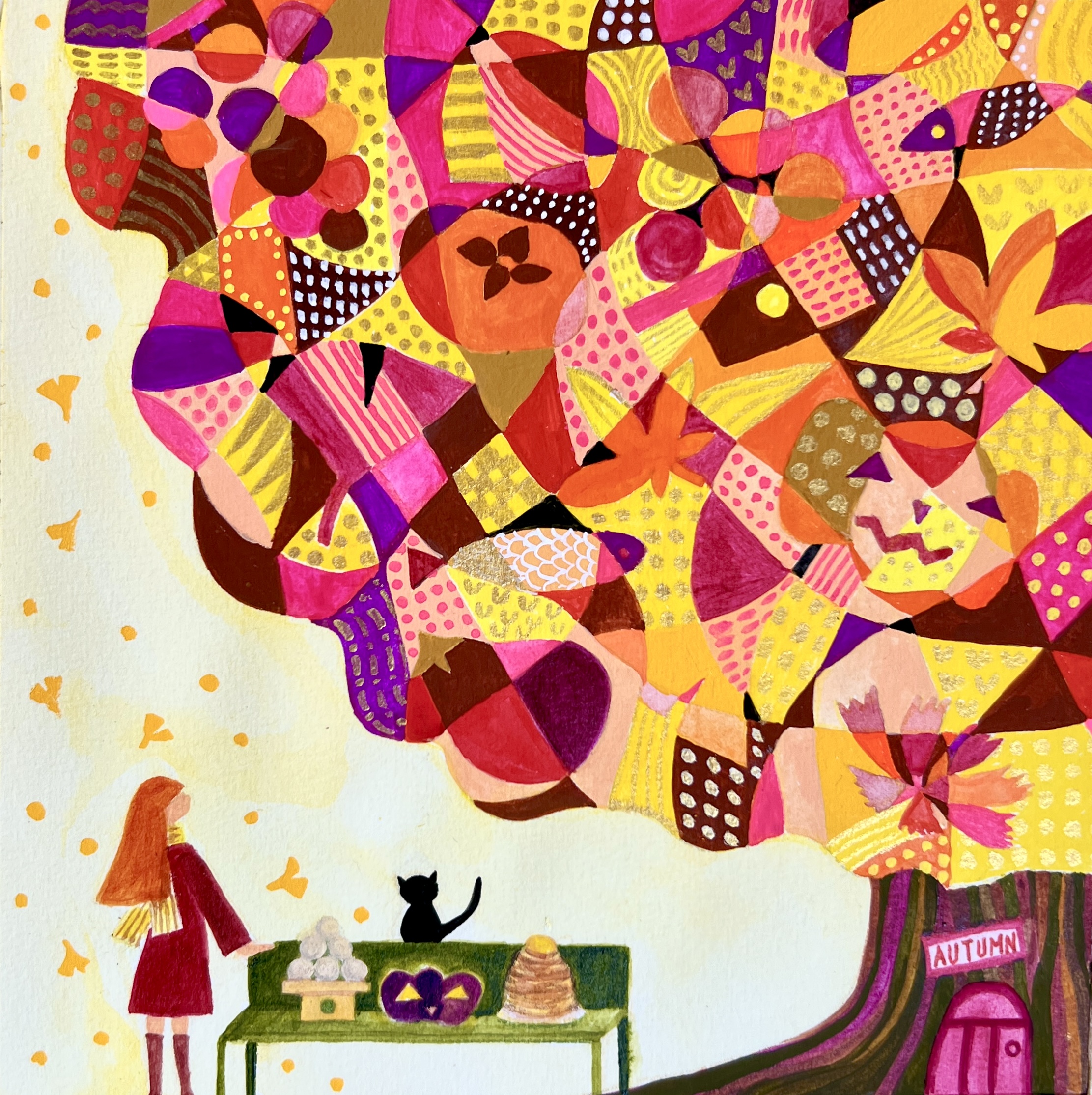 EggnWorks Museum エッグンワークス ミュージアム Autumn Tree