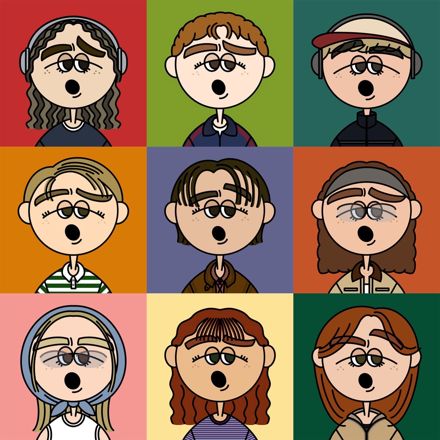 EggnWorks Museum エッグンワークス ミュージアム grumpy ronud facesuia