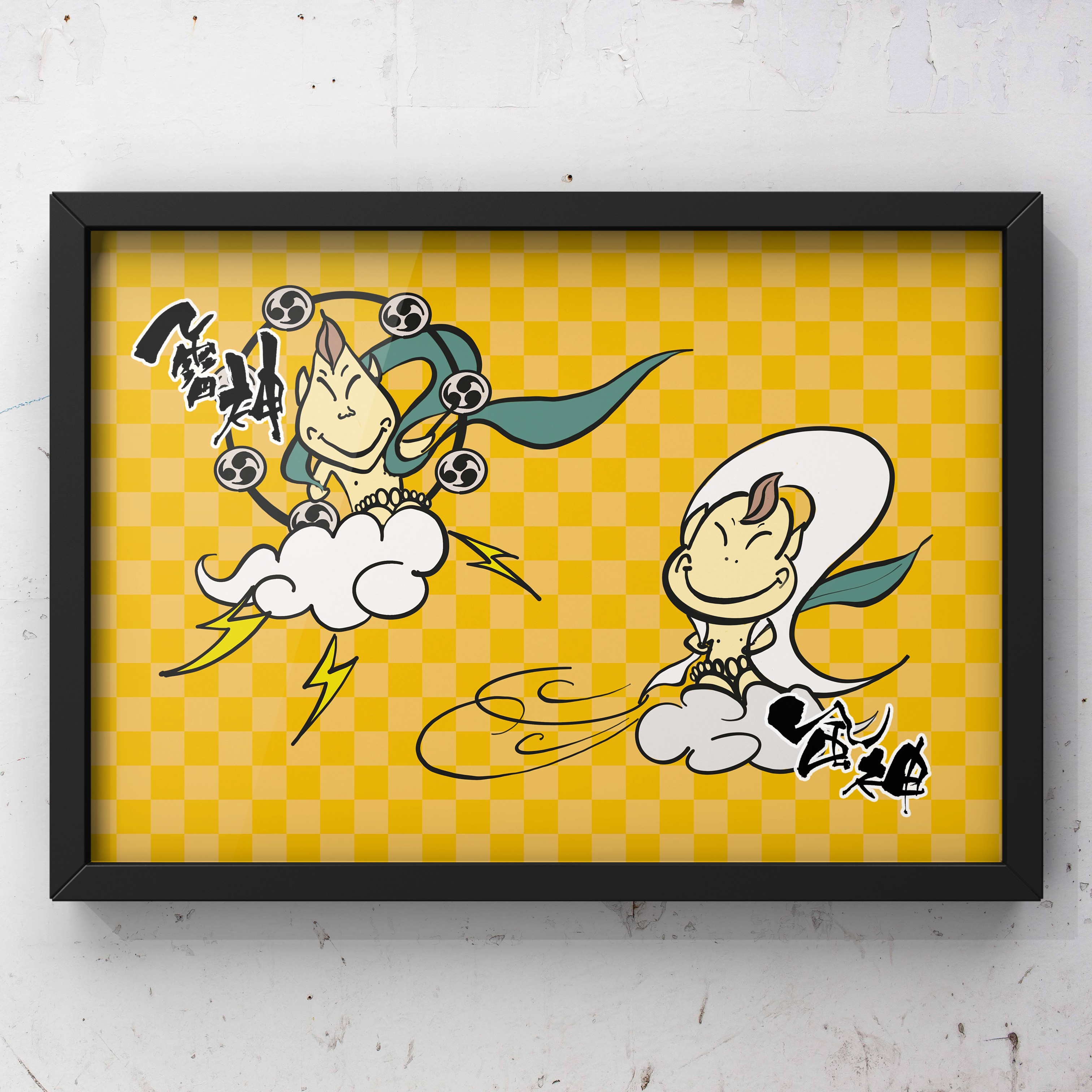 ツクルヒトタチ博in京都文化博物館2025 EggnWorks Museum エッグンワークス ミュージアム 風神雷神筆文字屋HIRO