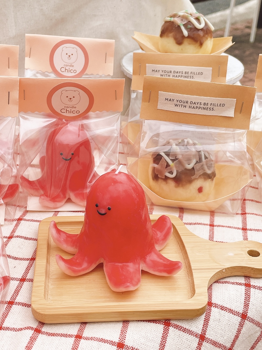 EGGNWORKS エッグンワークス ツクルヒトタチ ハンドメイドキャンドル　candle Chico