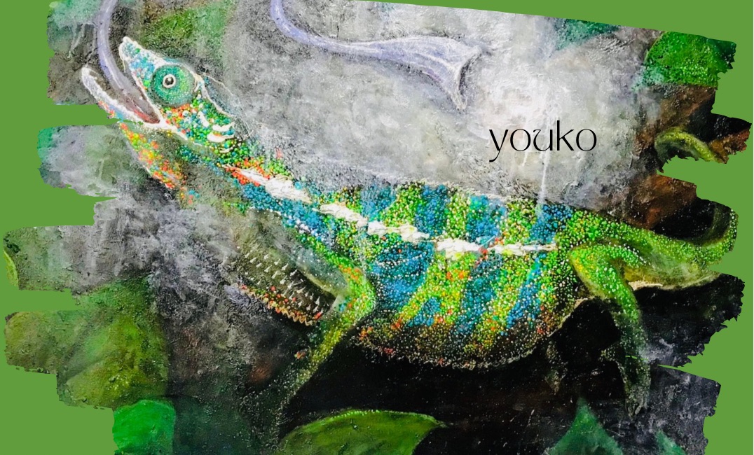 EGGNWORKS エッグンワークス ツクルヒトタチ博in京都文化博物館2025 カメレオン 珱子