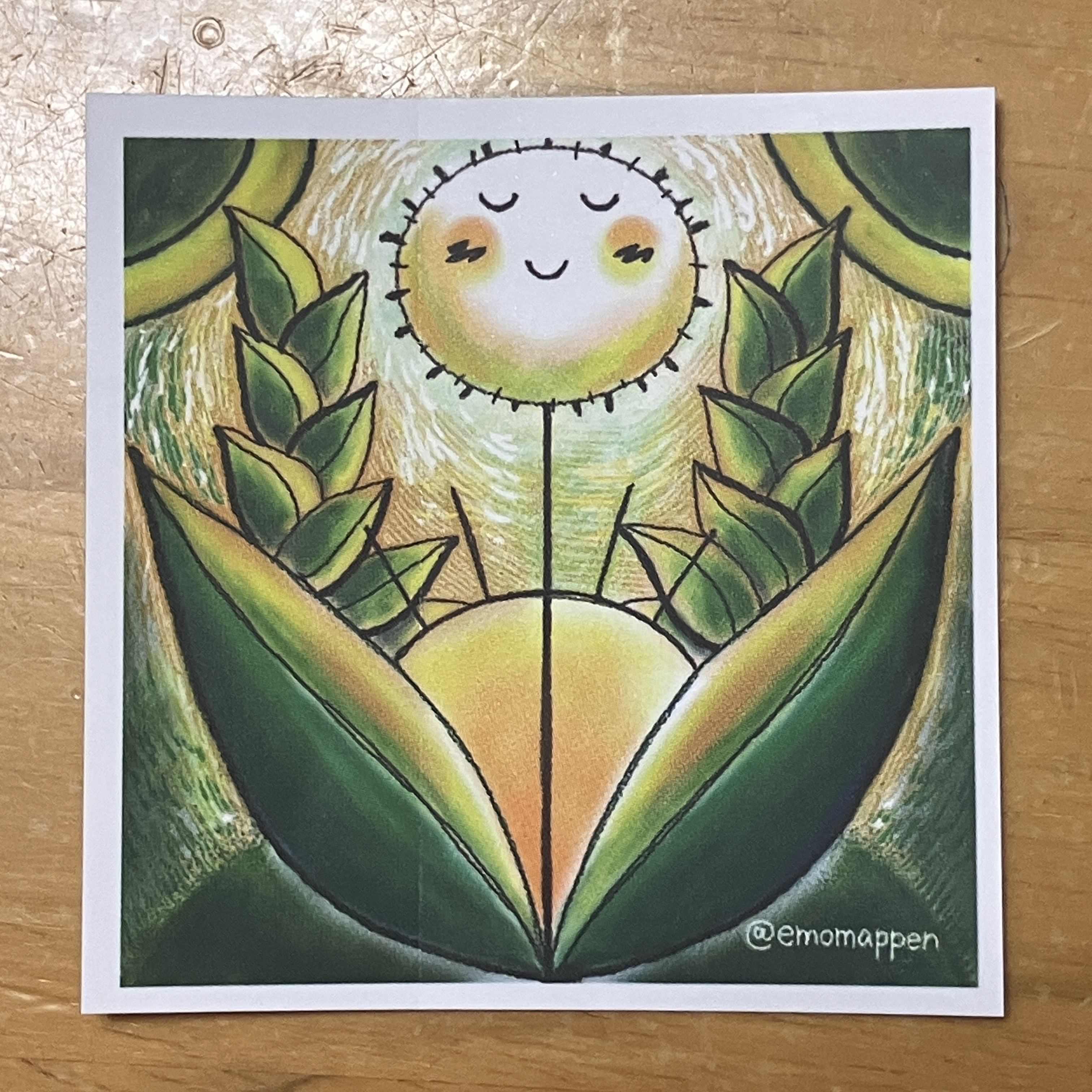 全国デザイン選手権　ポストカード　ステッカー　ツクルヒトタチ博in京都文化博物館2025 EggnWorks Museum エッグンワークス ミュージアム 恥ずかしさを捨てて陽光を浴びて世界を抱きしめるkubotakuto