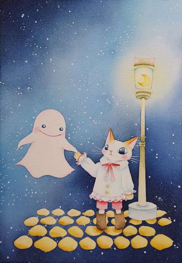 EGGNWORKS エッグンワークス ツクルヒトタチ博popup in 京都伊勢丹 君と僕Ⅰ しまだねこ