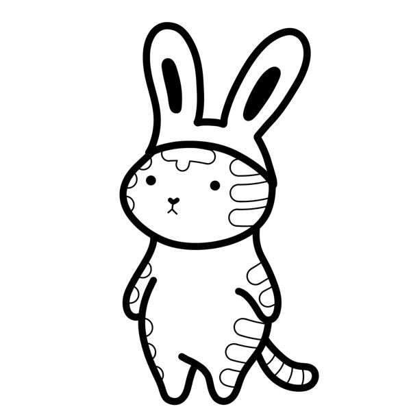 EggnWorks Museum エッグンワークス ミュージアム 何かになれる帽子〜ウサギnekowacat