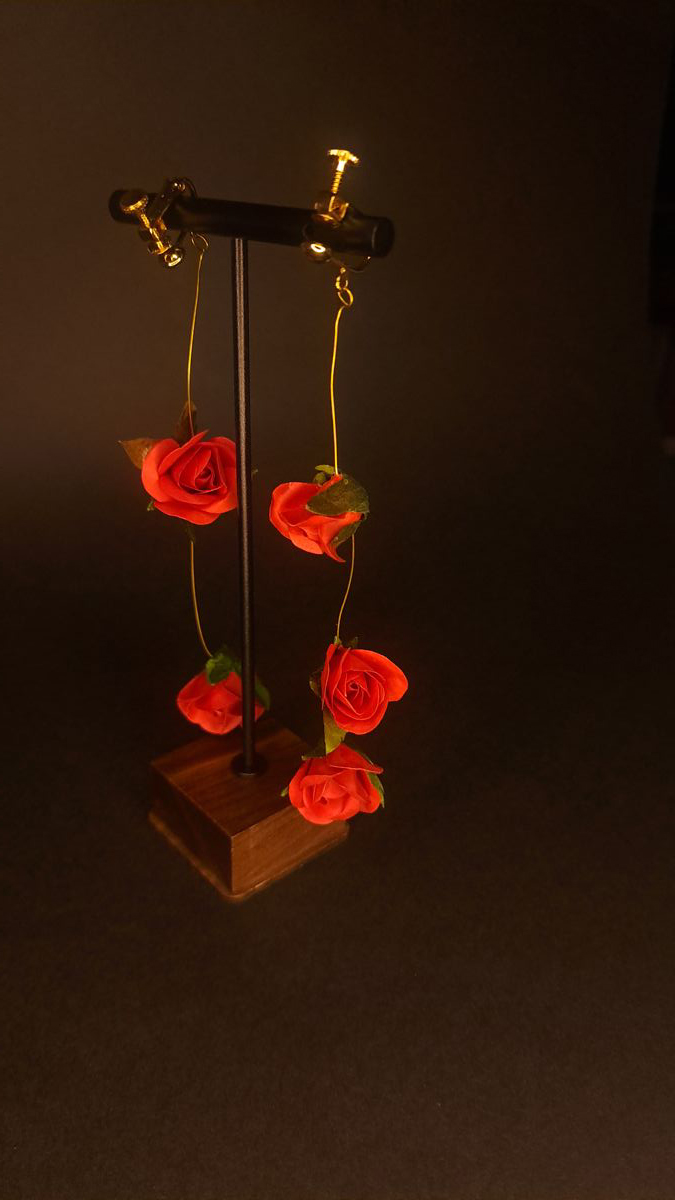 EGGNWORKS エッグンワークス ツクルヒトタチ博 バラのアクセサリー AtelierNerine