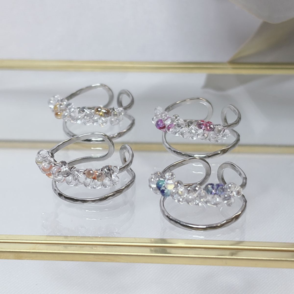 EggnWorks Museum エッグンワークス ミュージアム ガラスアクセサリーRUTILE