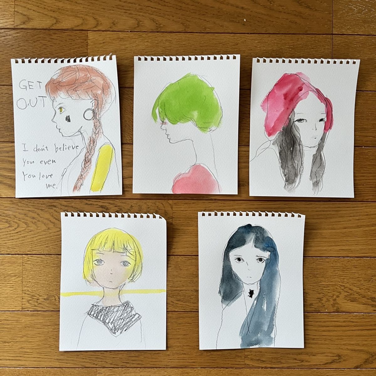 EggnWorks Museum エッグンワークス ミュージアム 女の子たち(原画)TAMARU