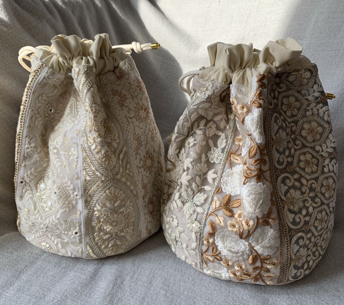EggnWorks Museum エッグンワークス ミュージアム インド刺繍を使った布小物YUK