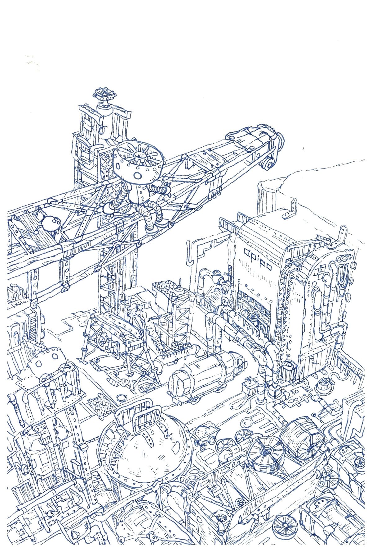 EggnWorks Museum エッグンワークス ミュージアム ロボット工場apipo