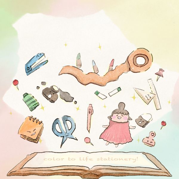 EGGNWORKS エッグンワークス ツクルヒトタチ博in京都文化博物館2025 color to life stationery!　nancy_mika_