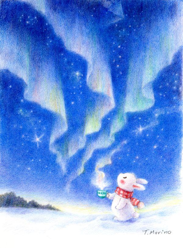 EggnWorks Museum エッグンワークス ミュージアム オーロラな夜に
