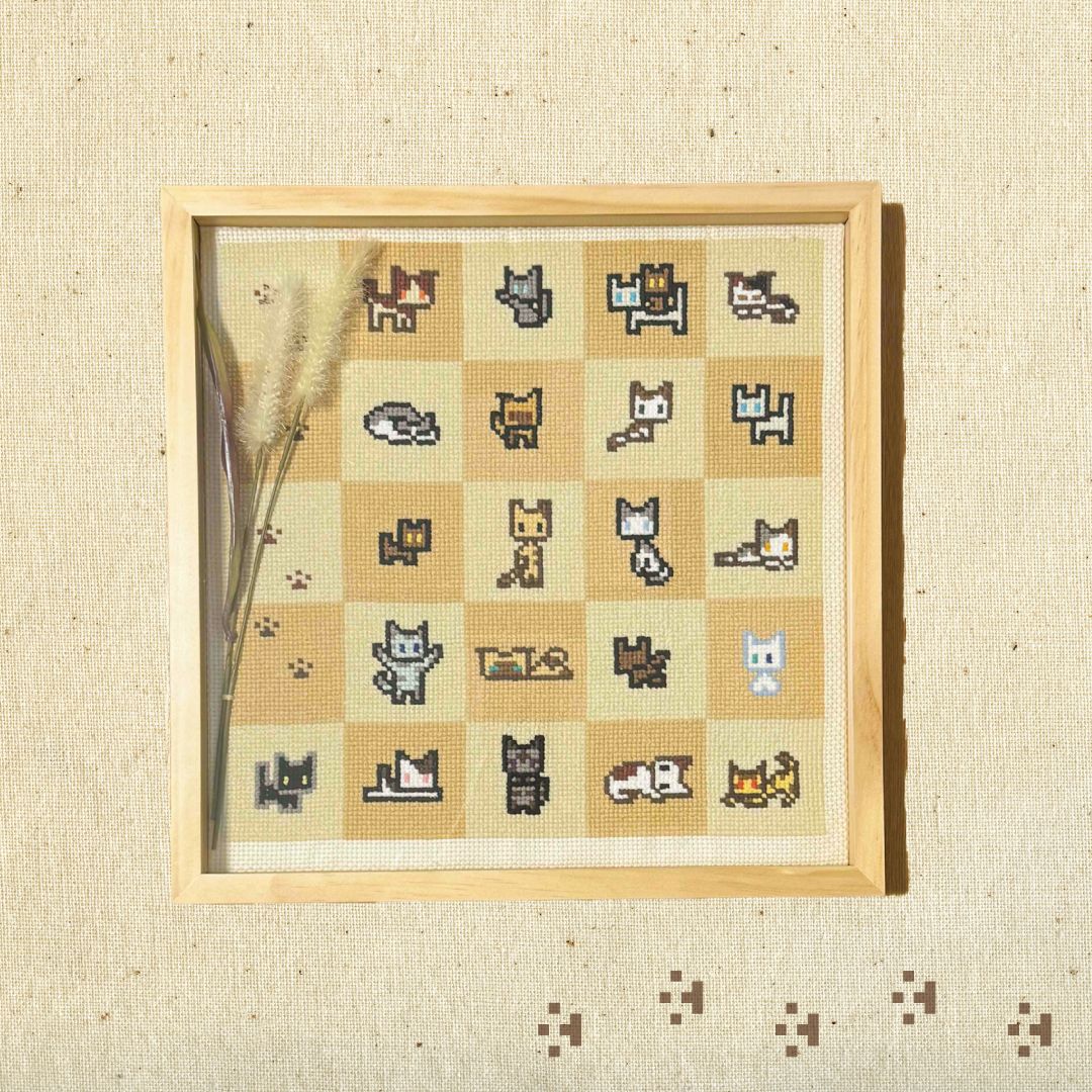 EggnWorks Museum エッグンワークス ミュージアム ねこだらけパジャ