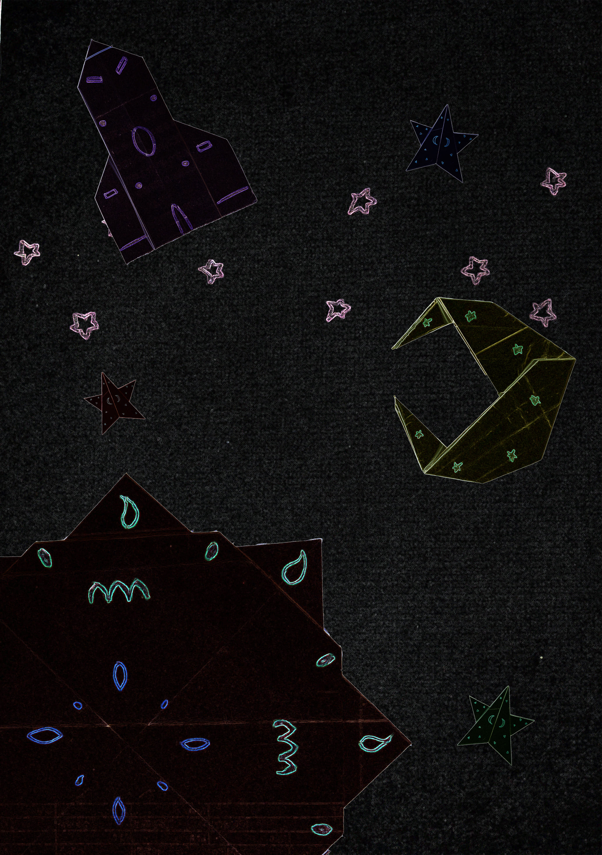 EggnWorks Museum エッグンワークス ミュージアム The folded universe銀河ギター