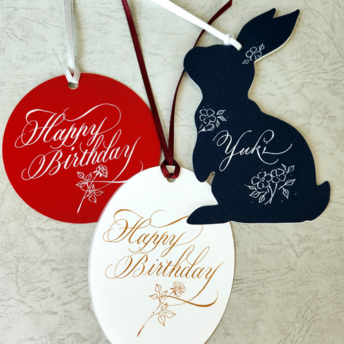 EGGNWORKS エッグンワークス ツクルヒトタチ博in京都文化博物館2025 お名前ブックマーク　LETTERSNOW　れたなう